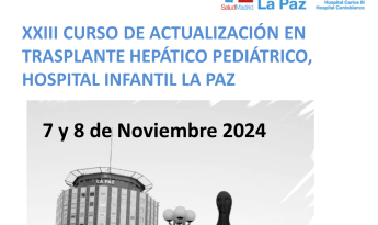 Curso de Actualización en Trasplante Hepático Pediátrico