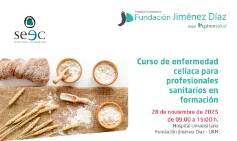 Curso de enfermedad celíaca para profesionales sanitarios en formación